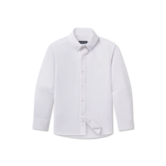 Youth Classic Oxford Dress Shirt White