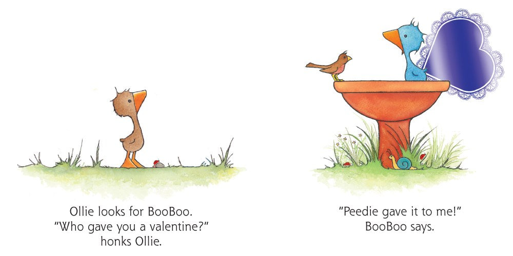 Ollie's Valentine by Olivier Dunrea Board Book