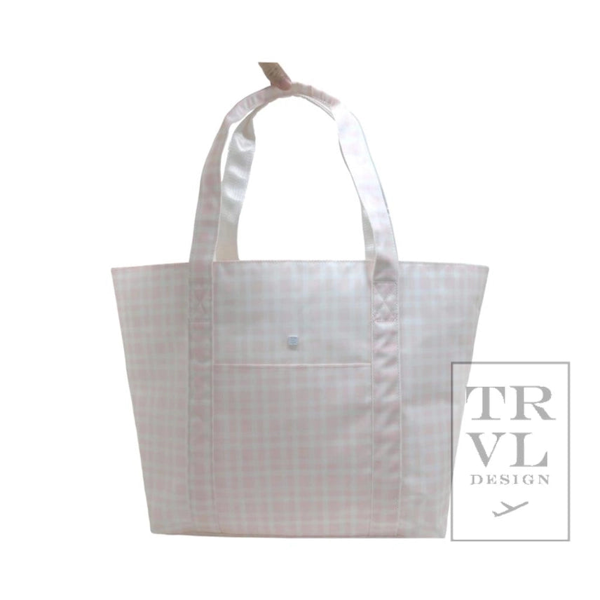 Jumbo XL Tote Pimlico Plaid Pink