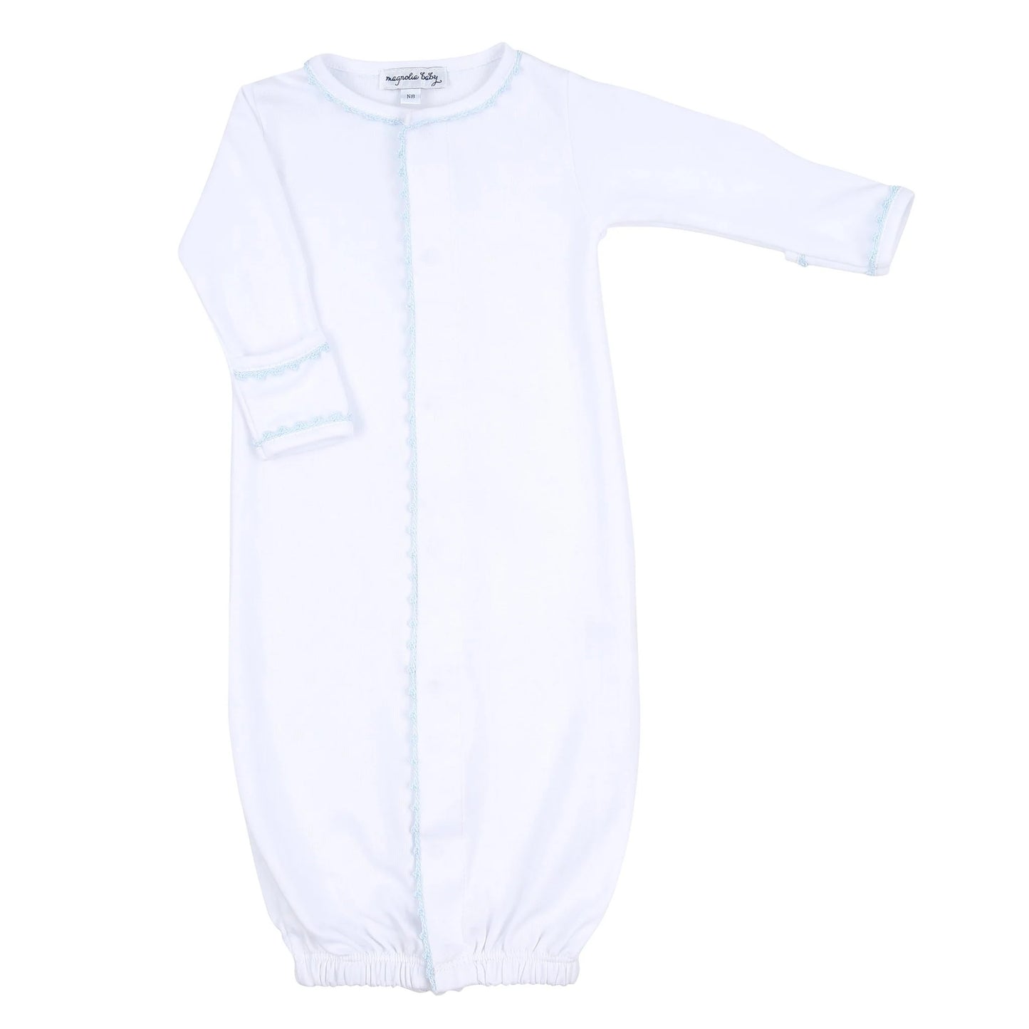 Baby Joy Blue Crochet Trim Converter