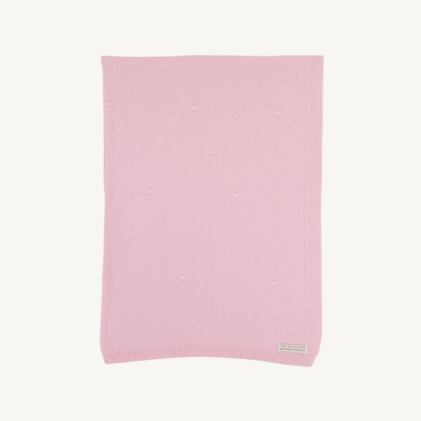 Bailey Baby Blanket Brushed Yarn Palm Beach Pink