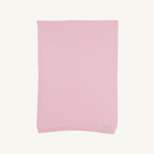 Bailey Baby Blanket Brushed Yarn Palm Beach Pink