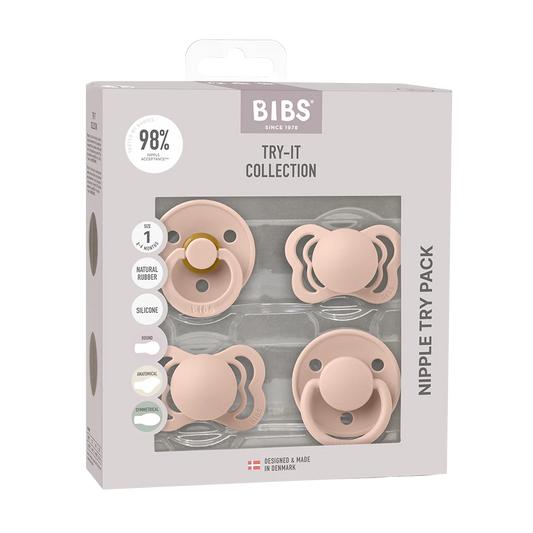 Try-It Collection Blush Silicone Size 1