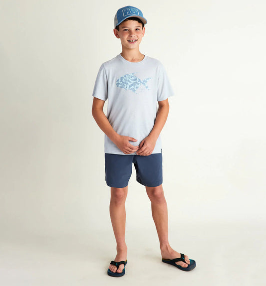 Boy's Breeze Short Blue Dusk II