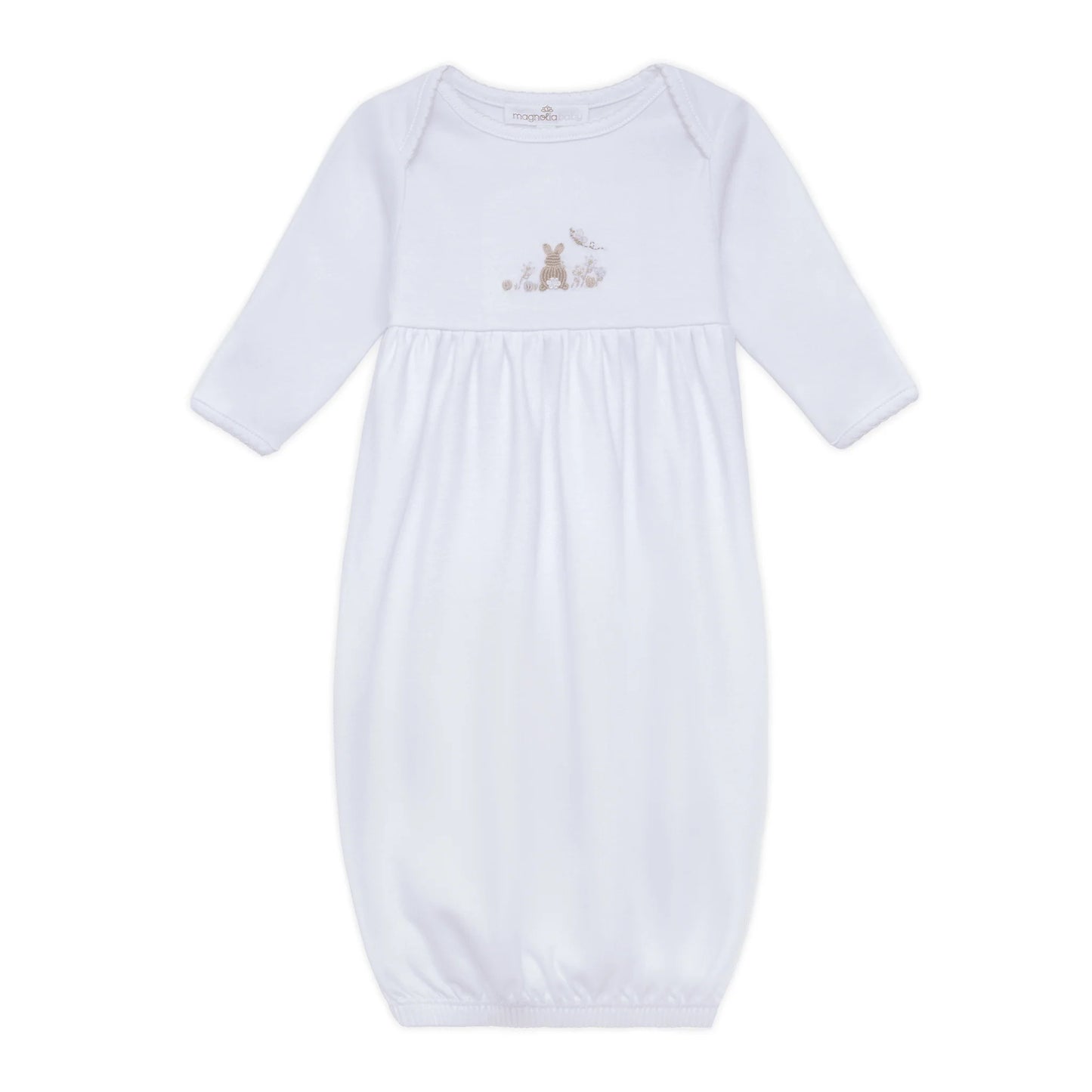 Bunny's Basket Gathered Gown Pink