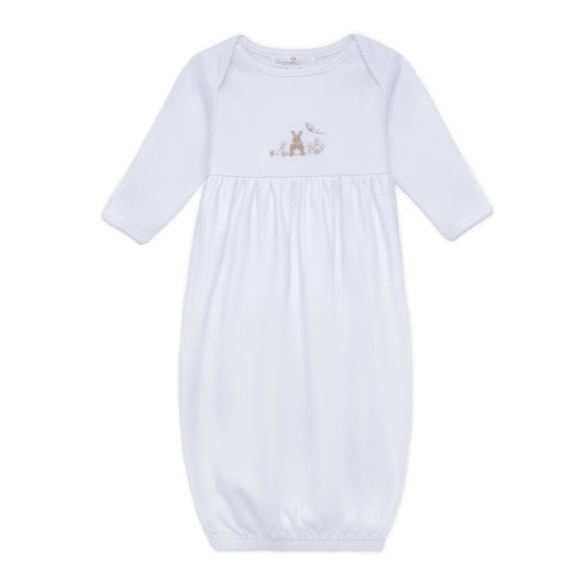 Bunny's Basket Gathered Gown Pink
