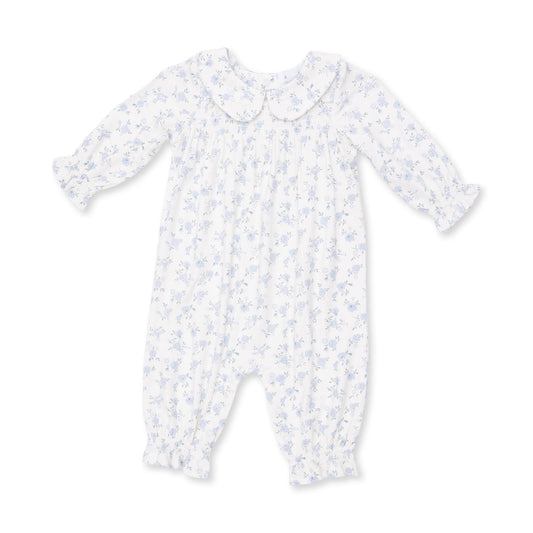 Rose Briar Smocked Long Sleeve Romper