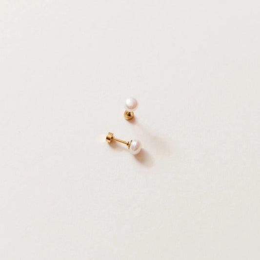 Pearl Stud Earrings