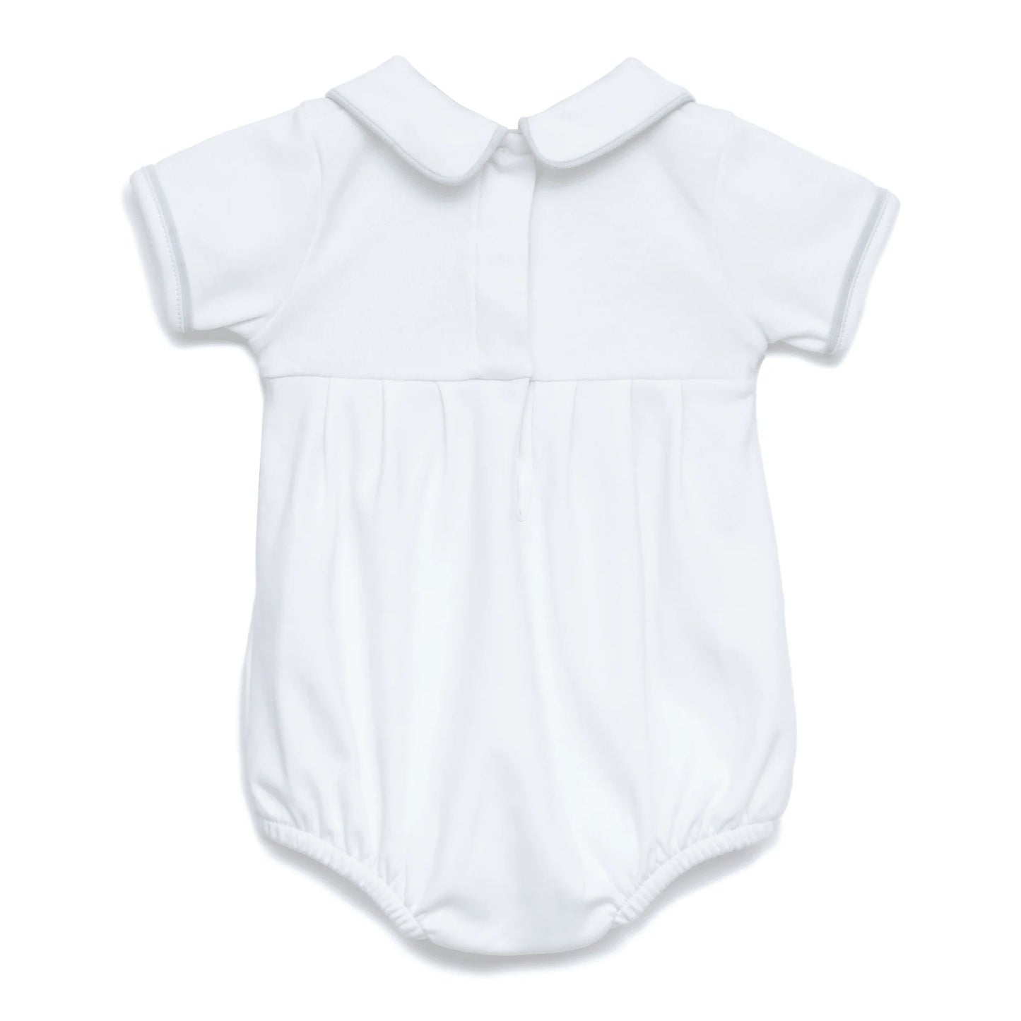 Charlie Smocked Bubble Light Blue
