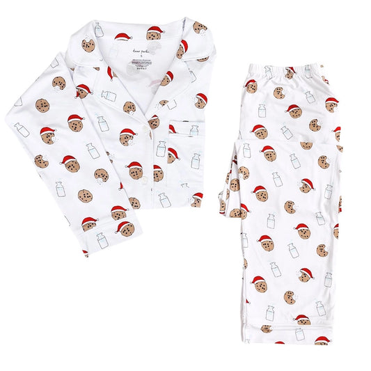 Santa's Cookies Women's Long Sleeve Pajama Set