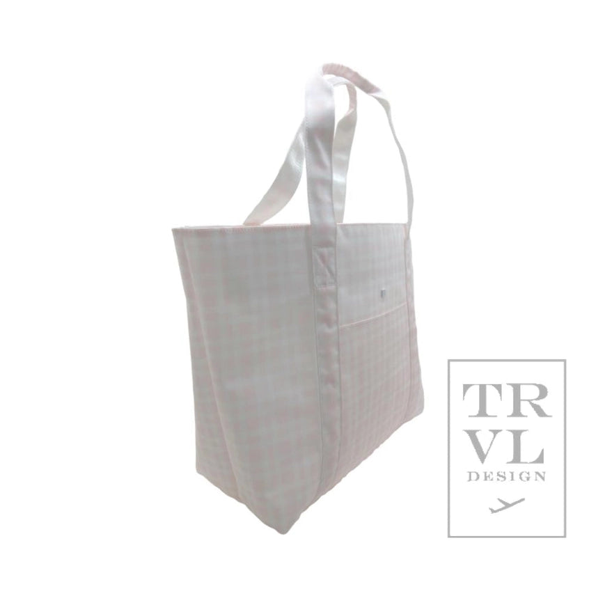 Jumbo XL Tote Pimlico Plaid Pink