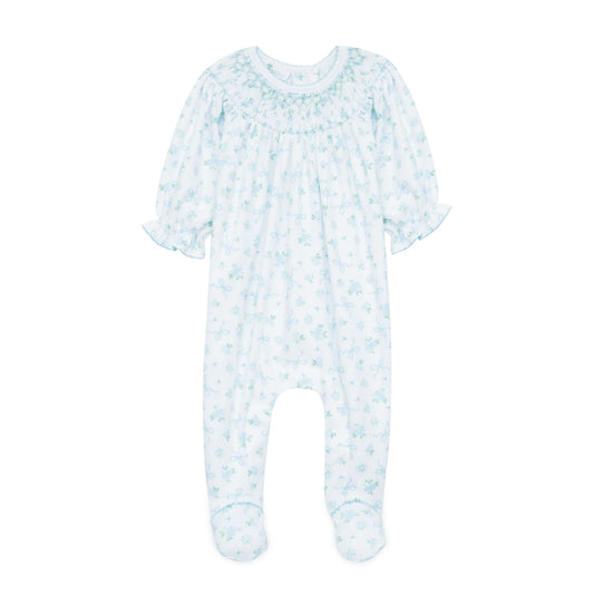 Eloise's Classics Bishop Footie Sky Blue