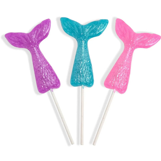 Mermaid Tail Lollipops