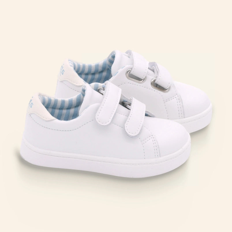 The Leather Shoe in White