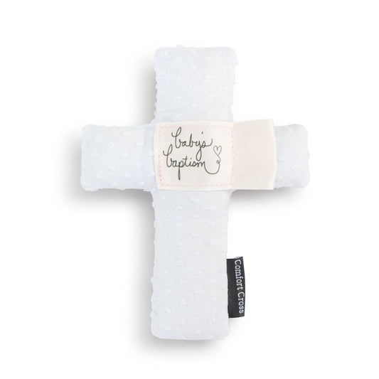 Pink Baptism Comfort Cross