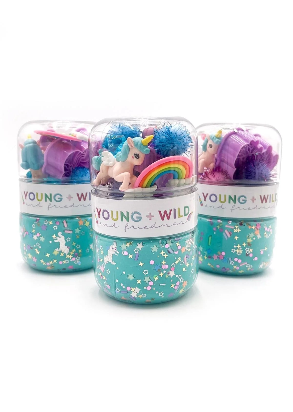 Unicorn  Grab & Go Dough Jar