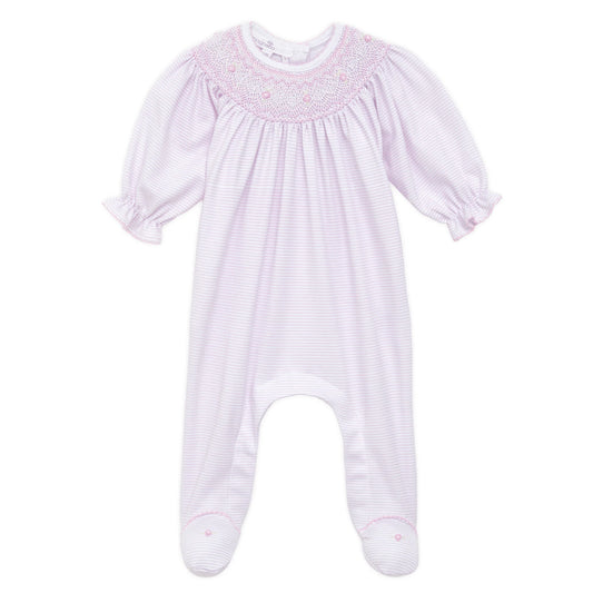 Julia Bishop Footie Pink