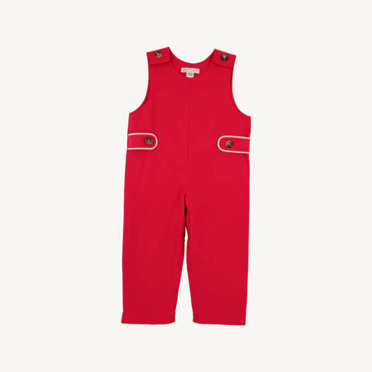 Lawson Longall  Broadcloth Richmond Red Osprey Oatmeal