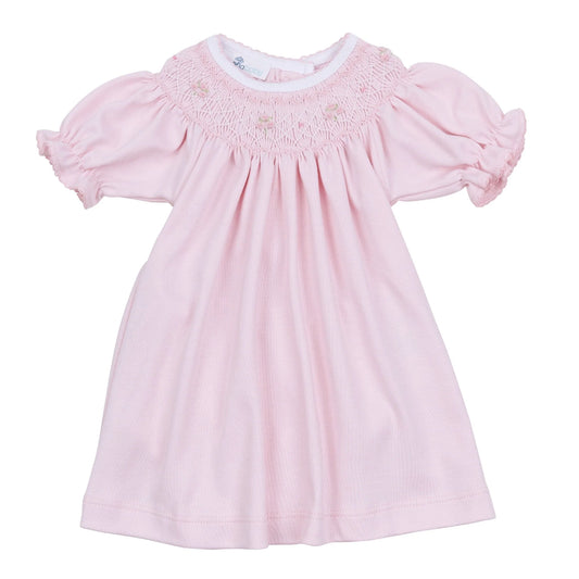 Lillian Bishop Dress Pink