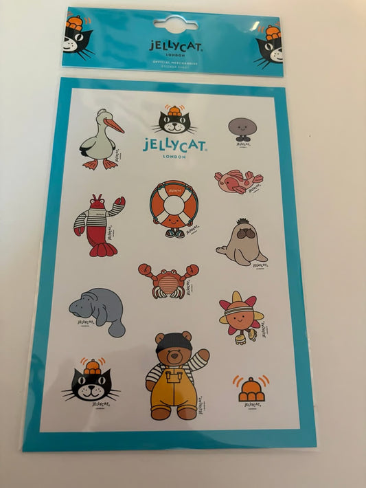 Jellycat High Summer Sticker Sheet