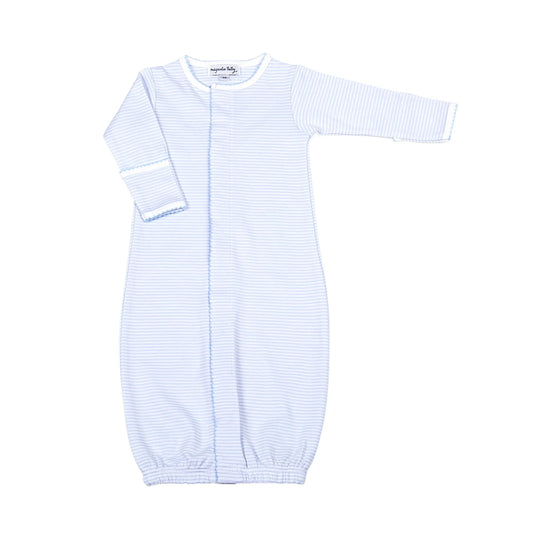 Mini Stripes Converter Gown Blue