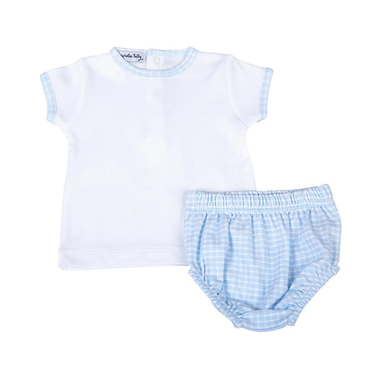 New Beginnings Diaper Cover Set Blue