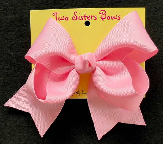 Pink Single Ribbon Bow