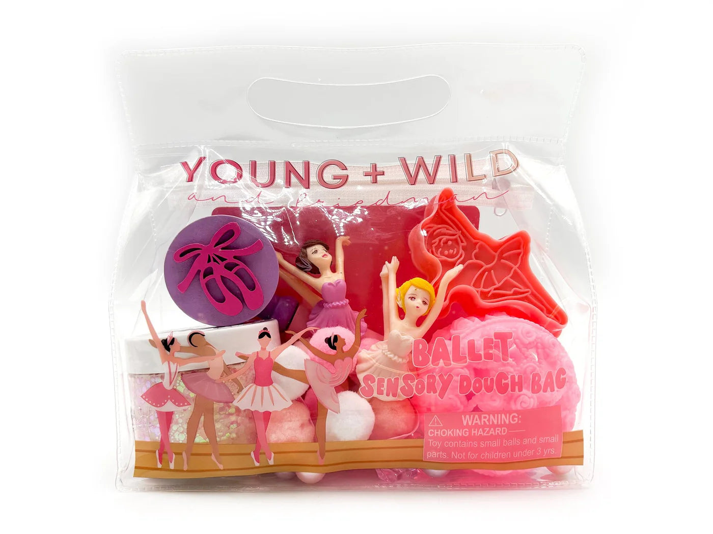 Ballerina Sensory Dough Bag