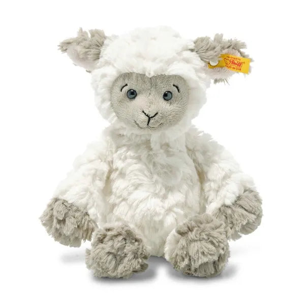 Lita Lamb 8in White/Brown Grey