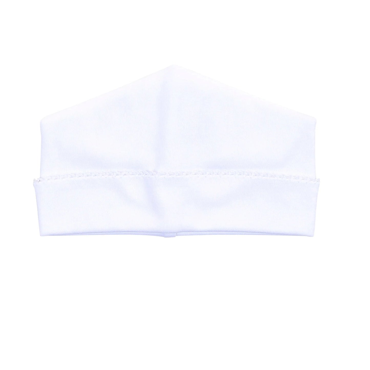 Essentials White Hat with White Trim