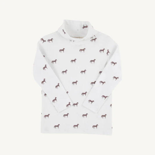 Tatum's Turtleneck Shirt Henry Clay Horses