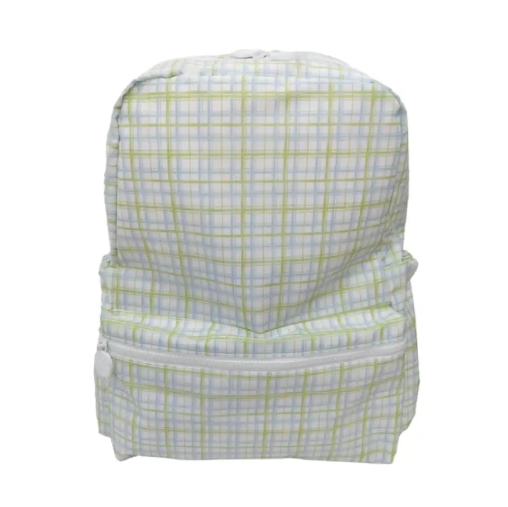 Backpacker Backpack Classic Plaid Green