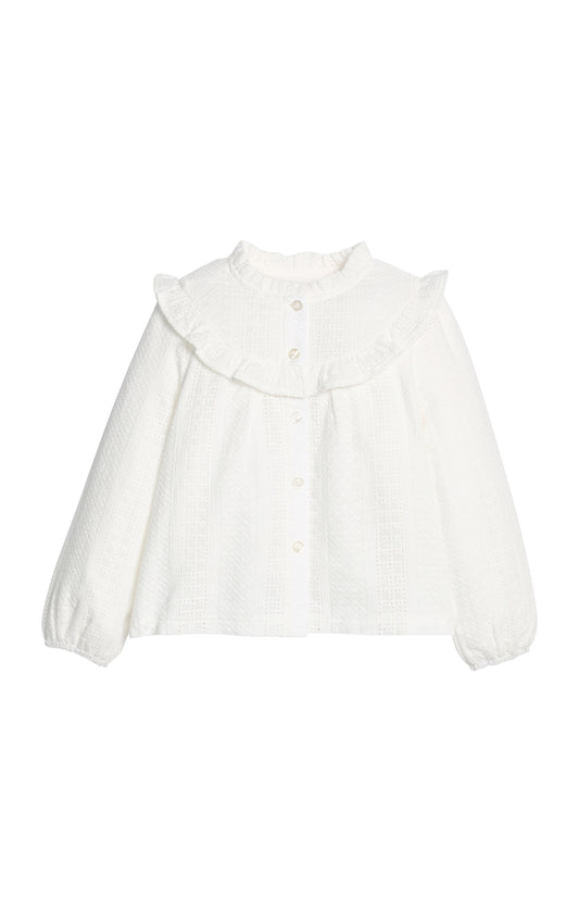 Cintra Top White Eyelet