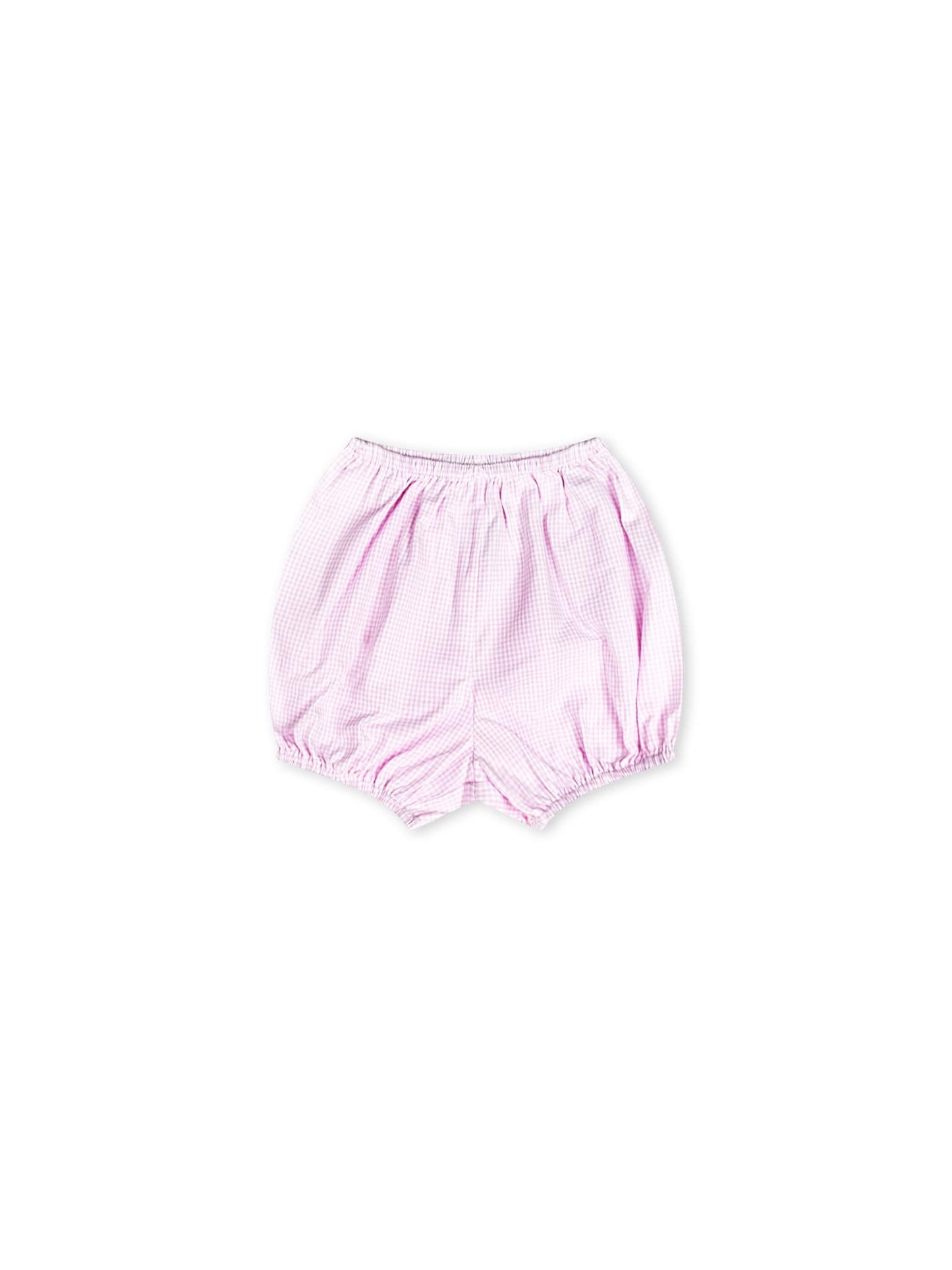 Elegant Diaper Cover Baby Pink Minigingham