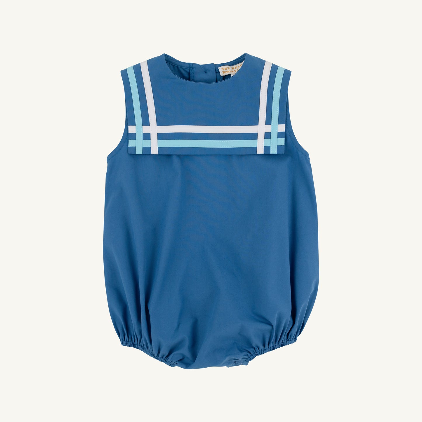 Sleeveless Townes Top Sail Bubble Broadcloth Wood Boat Blue/Bellhaven Blue/Worth Ave White
