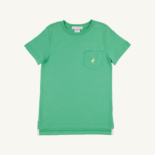 Carter Crewneck Gibson Island Green/Worth Ave White/Lake Worth Yellow