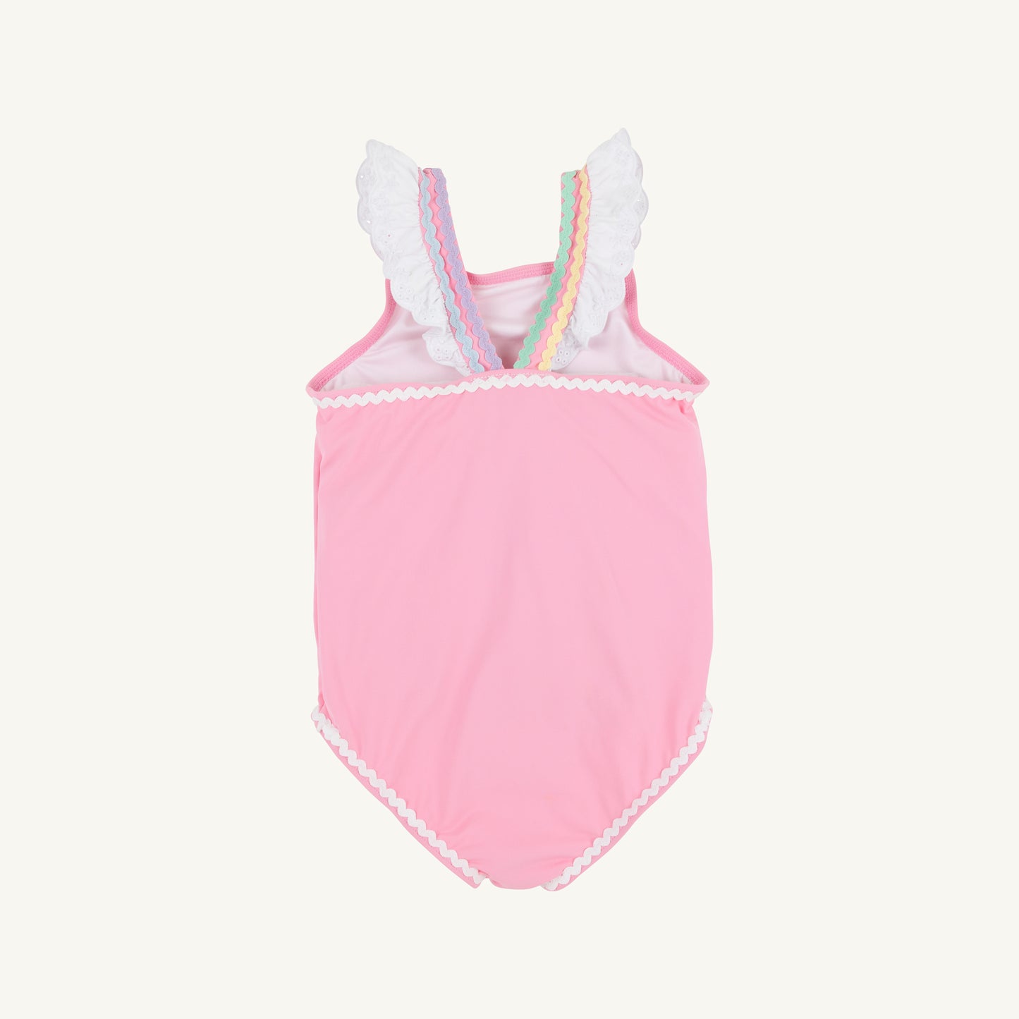 Long Bay Bathing Suit Hamptons Hot Pink/Worth Ave White/Multicolor
