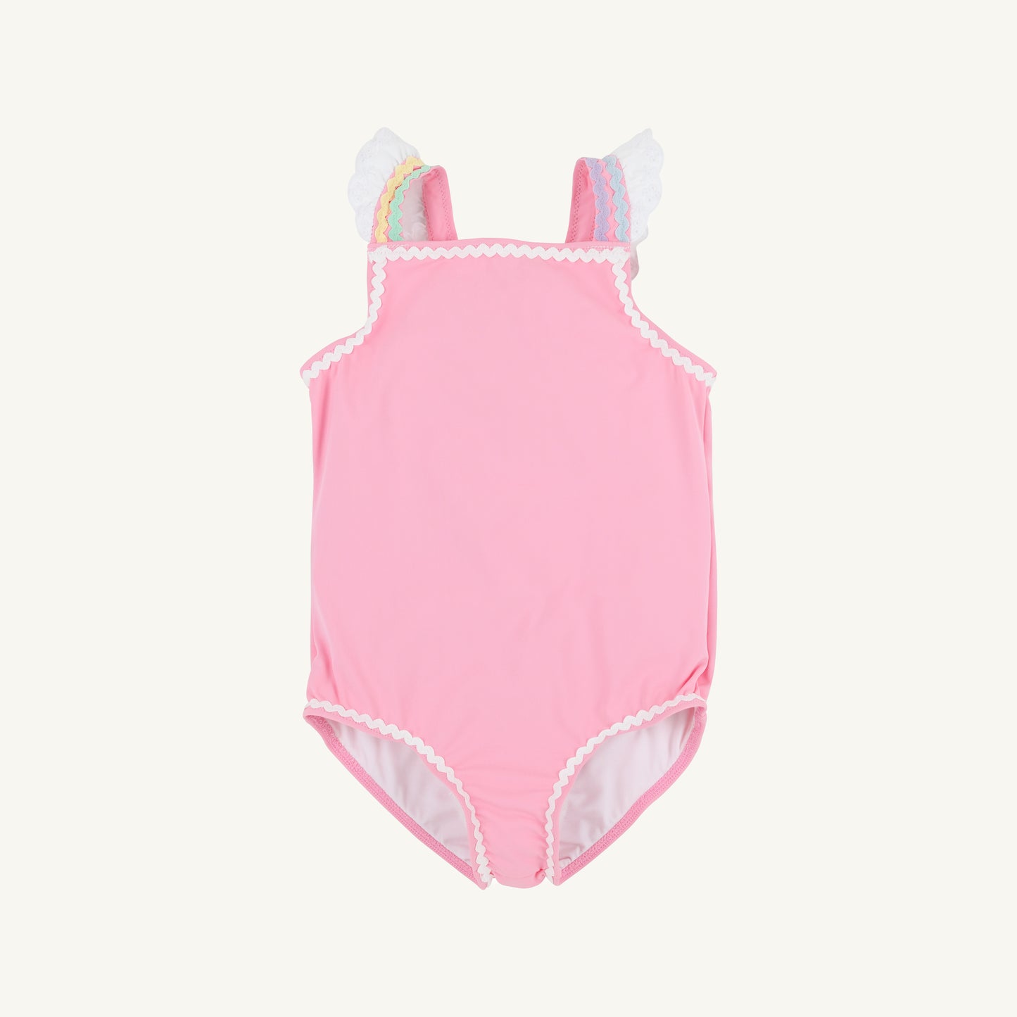 Long Bay Bathing Suit Hamptons Hot Pink/Worth Ave White/Multicolor