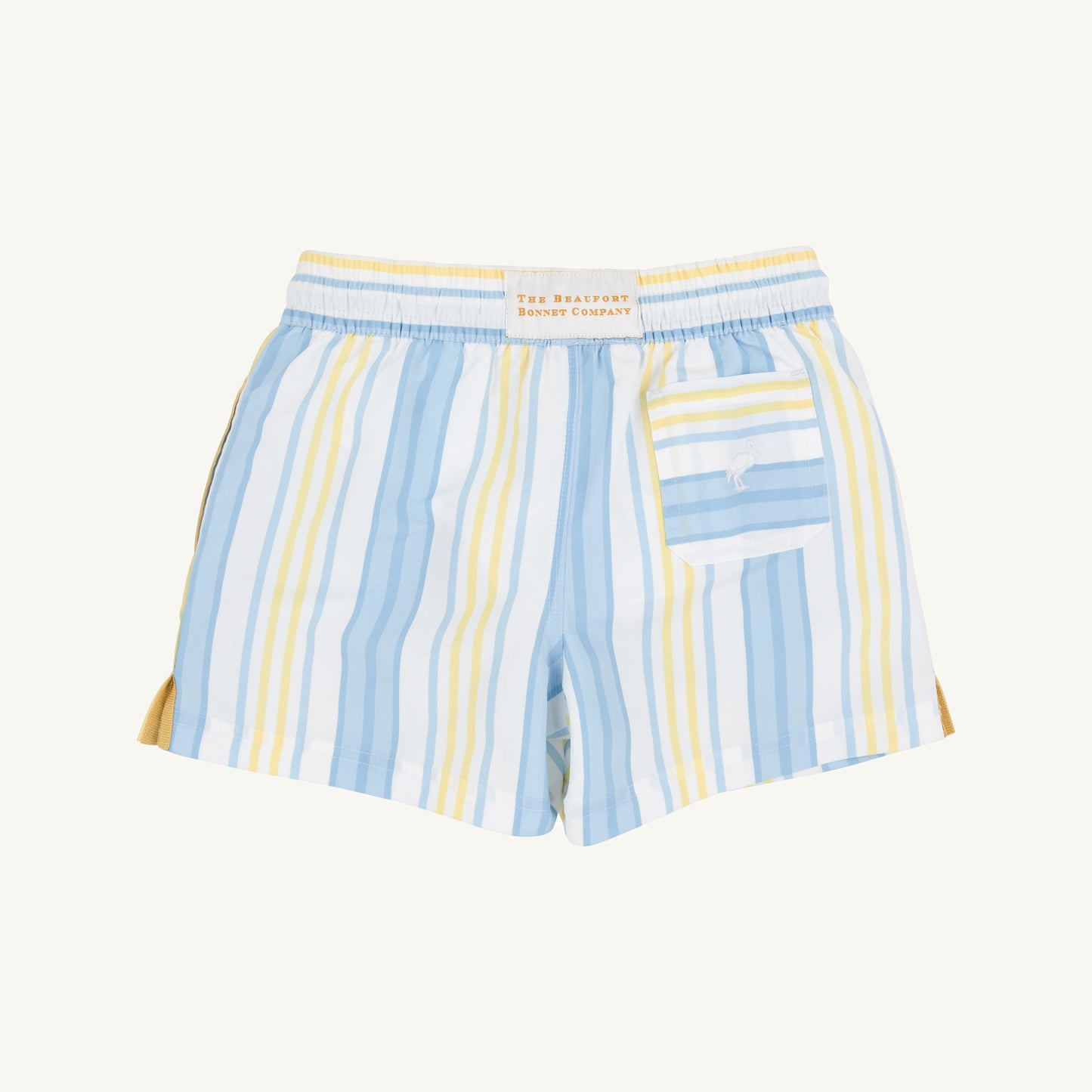 Tortola Swim Trunks SoBro Stripe/Worth Ave White