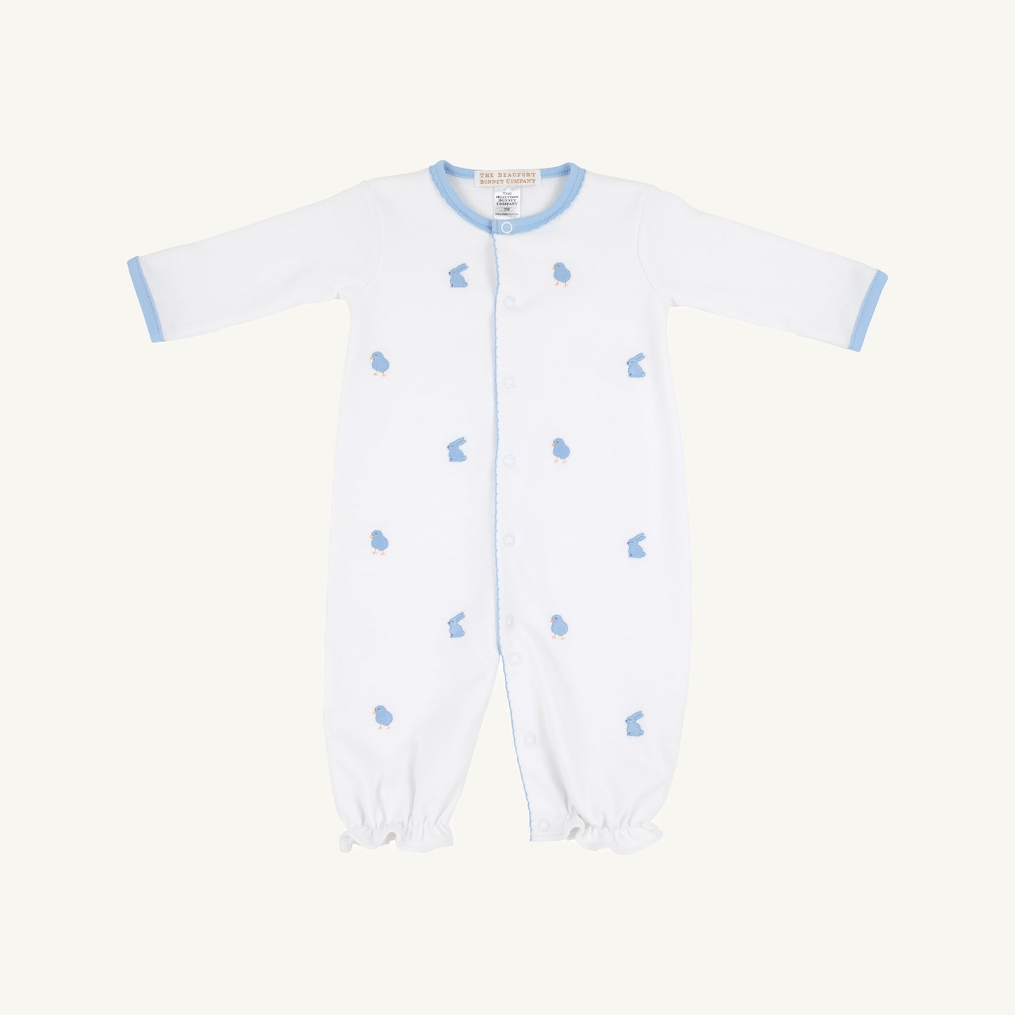 Twinkle Twinkle 2 in 1 Gown Worth Ave White/Beale Street Blue/Easter