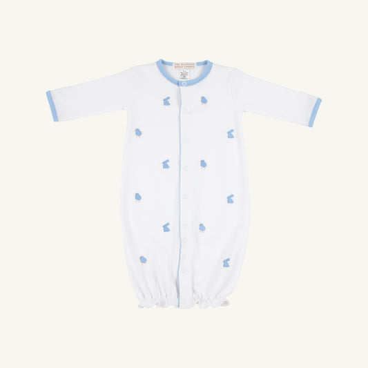 Twinkle Twinkle 2 in 1 Gown Worth Ave White/Beale Street Blue/Easter