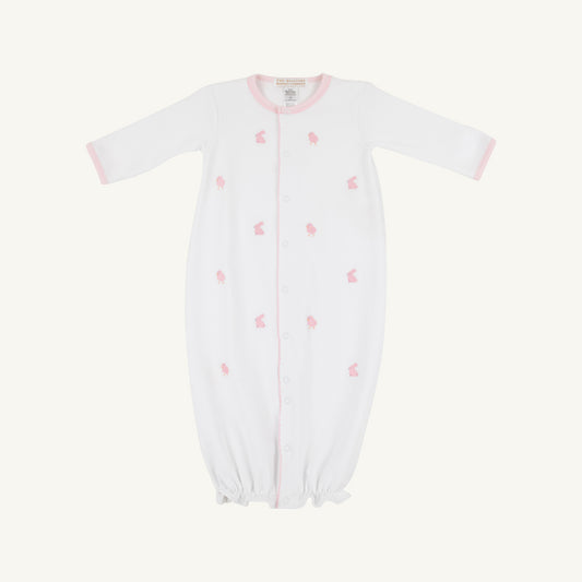 Twinkle Twinkle 2 in 1 Gown Worth Ave White/Palm Beach Pink/Easter
