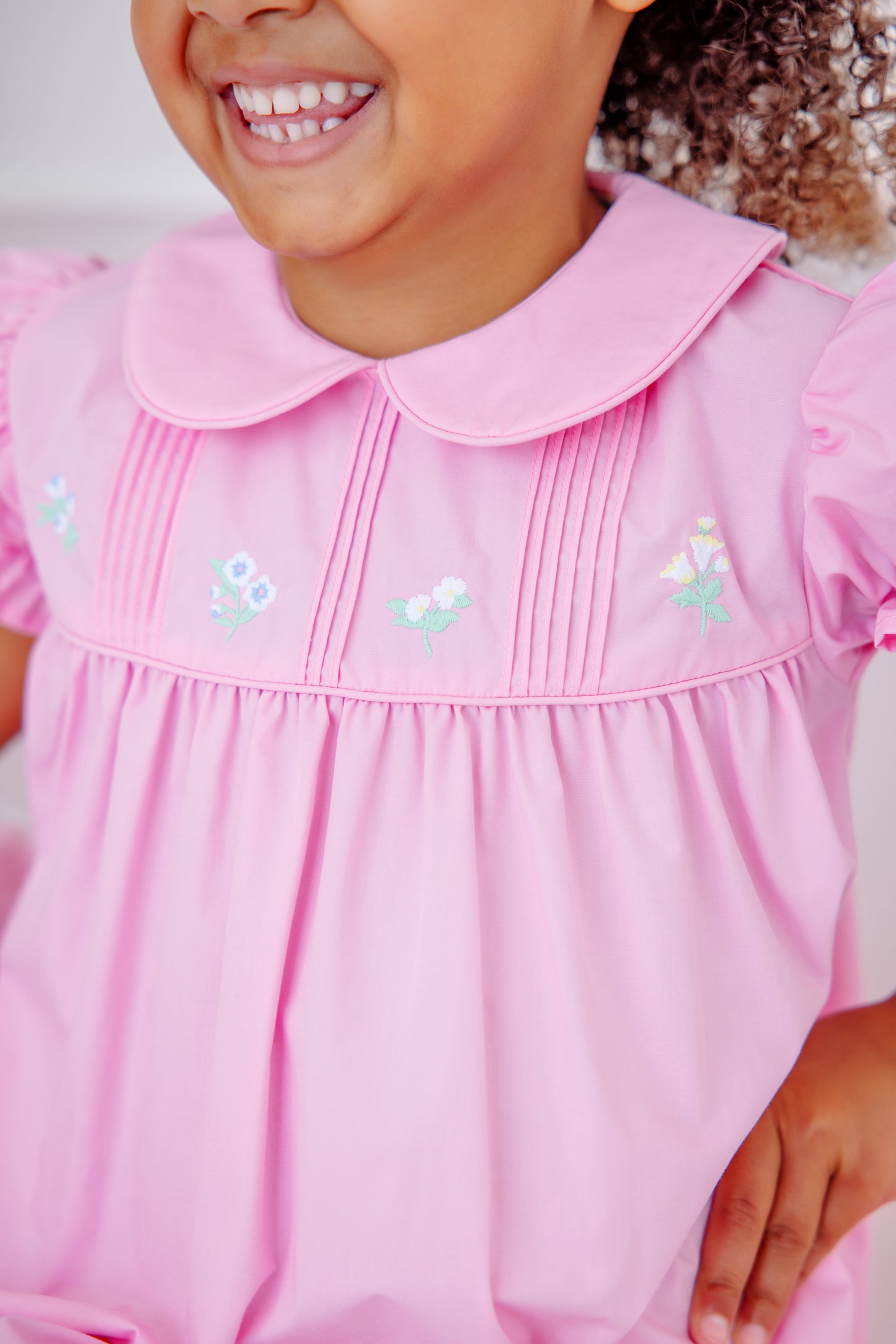 Holly Day Dress Pier Party Pink/Flowers