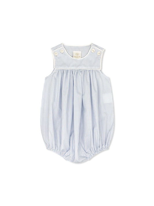Charming Bubble Classic Blue Windowpane