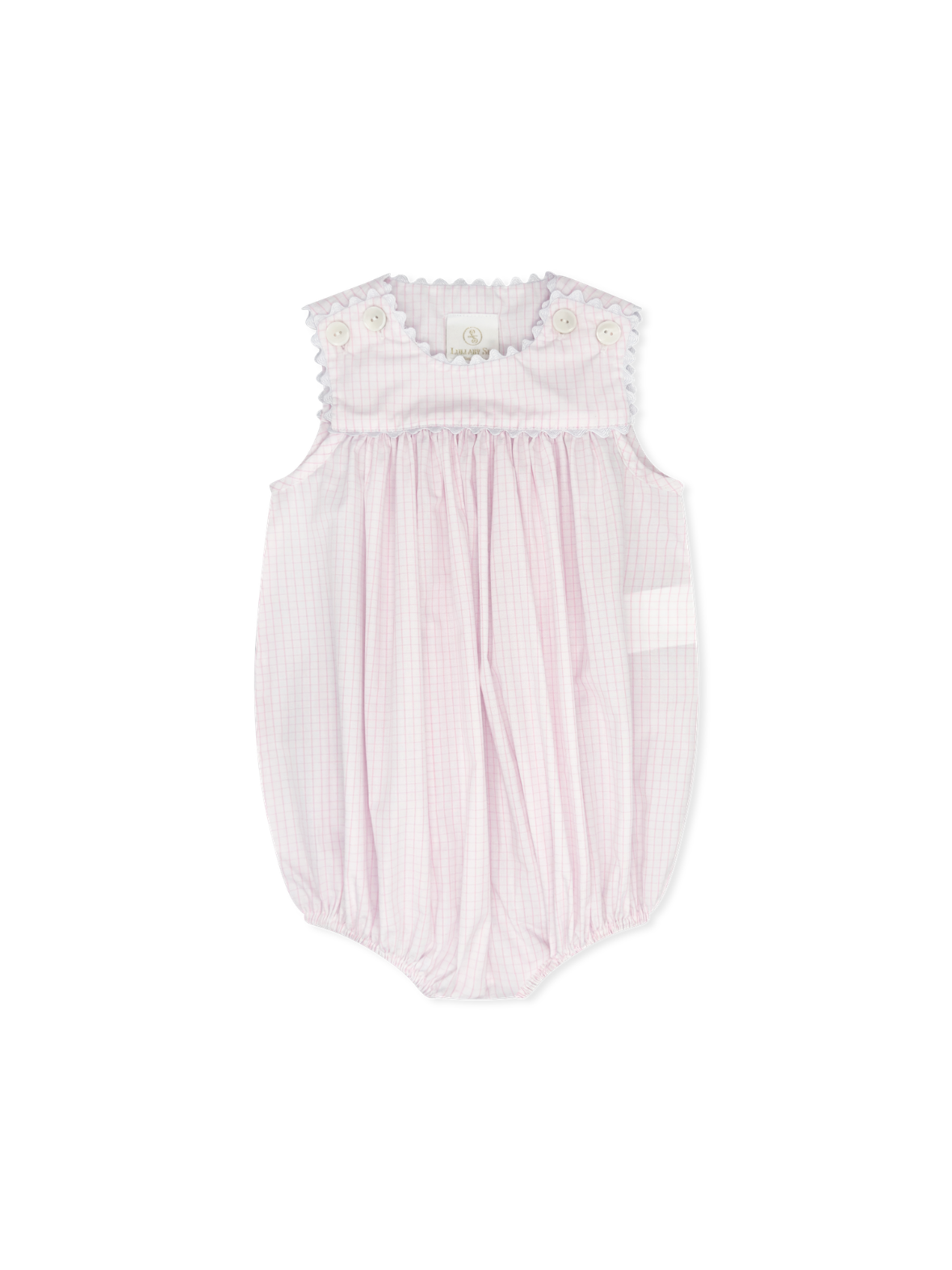 Charming Bubble Classic Pink Windowpane
