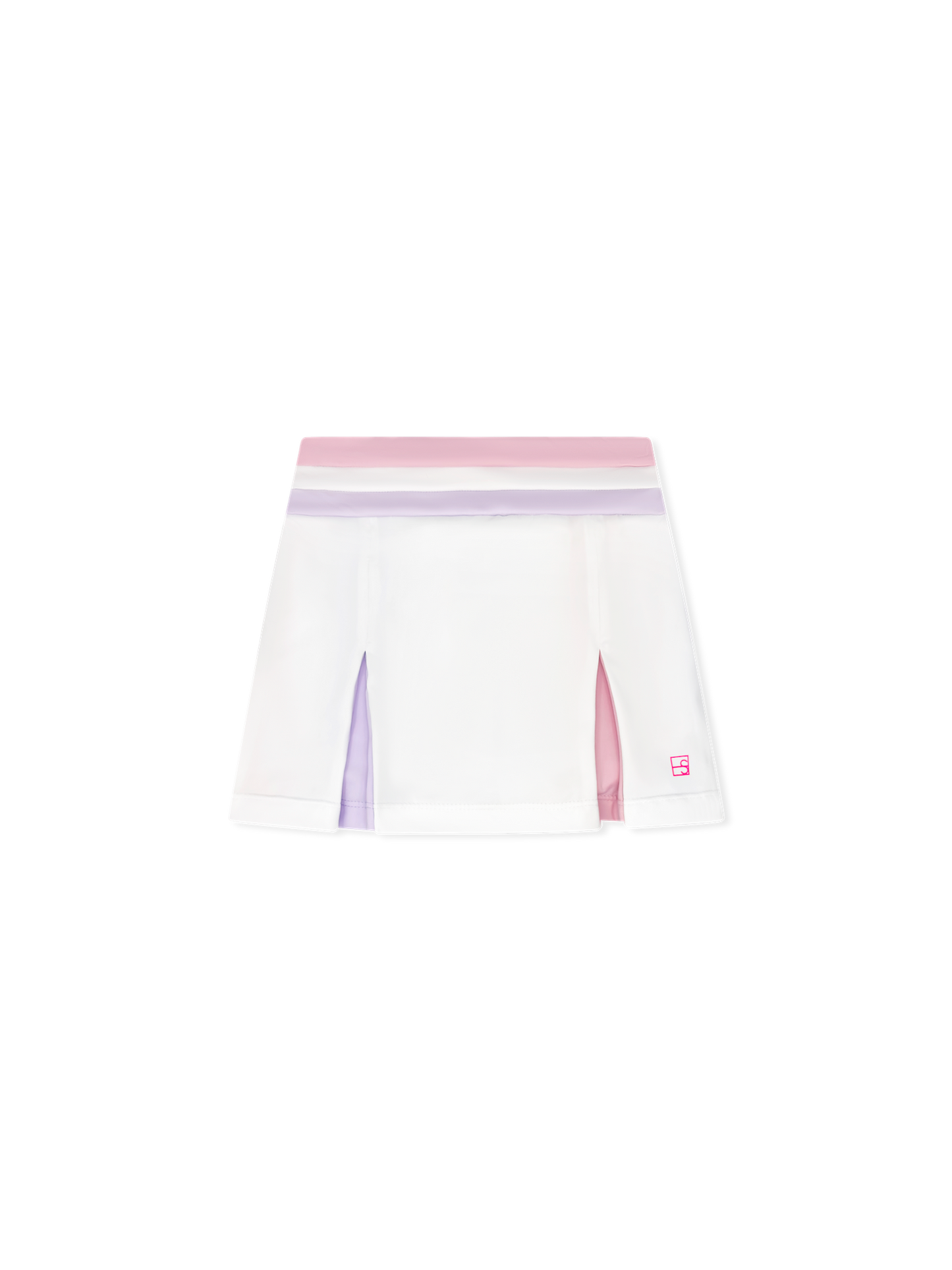 Courtney Skort Pure Coconut/Cotton Candy Pink/Petal Purple