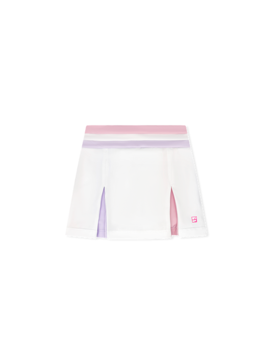 Courtney Skort Pure Coconut/Cotton Candy Pink/Petal Purple