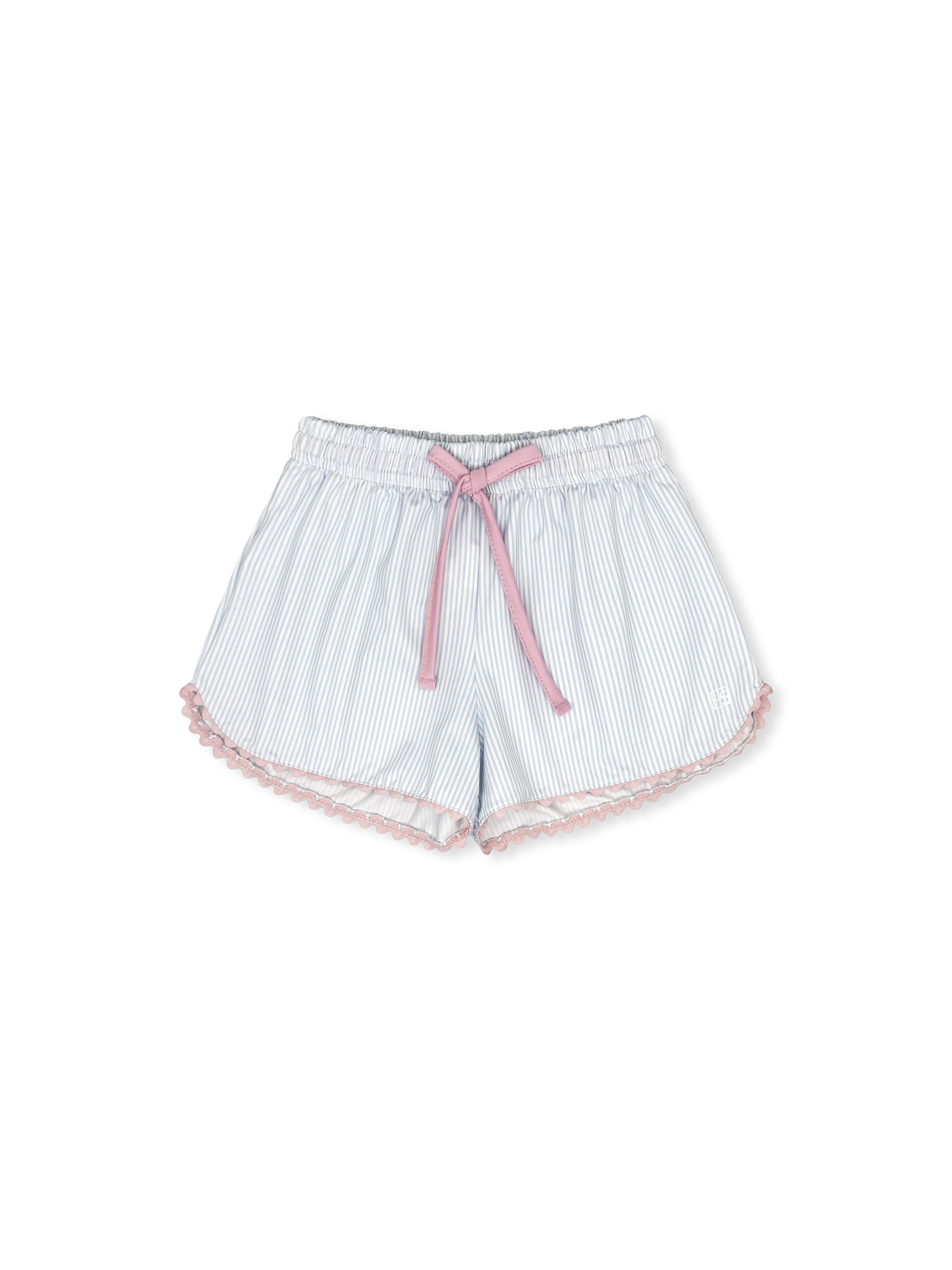 Emily Short Cotton Candy Blue Ministripe/Cotton Candy Pink