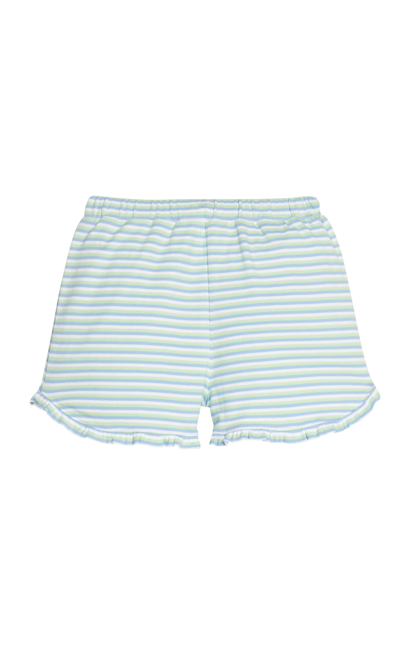 Tulip Knit Short Greenview Stripe