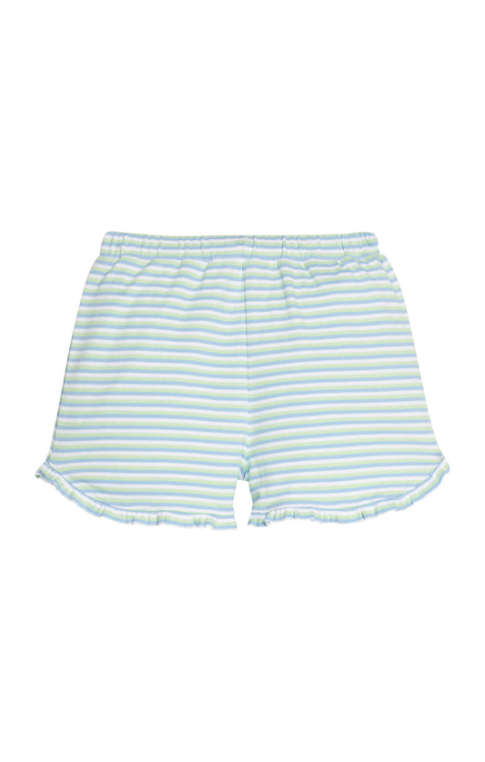Tulip Knit Short Greenview Stripe